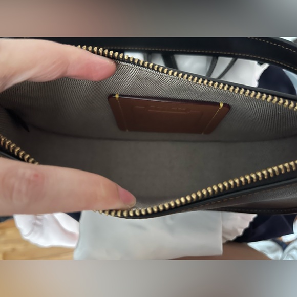 Coach Black Swinger Shoulder Bag - Picture 10 of 13